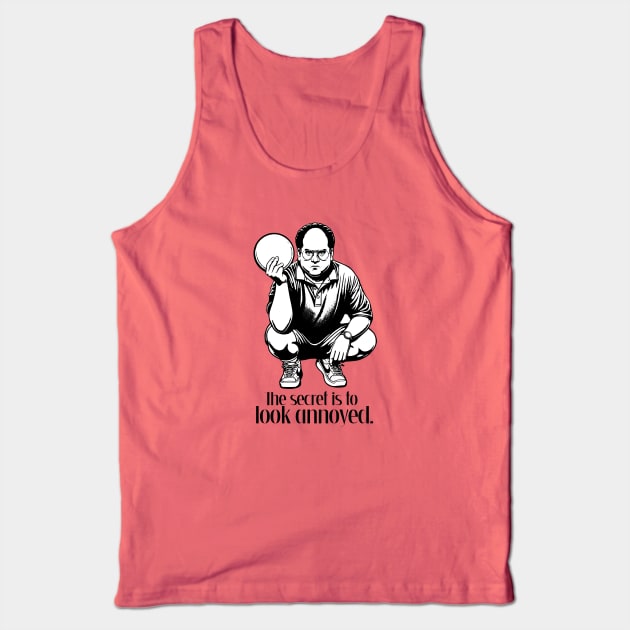 George is annoyed with disc golf Tank Top by HumorbyBrian